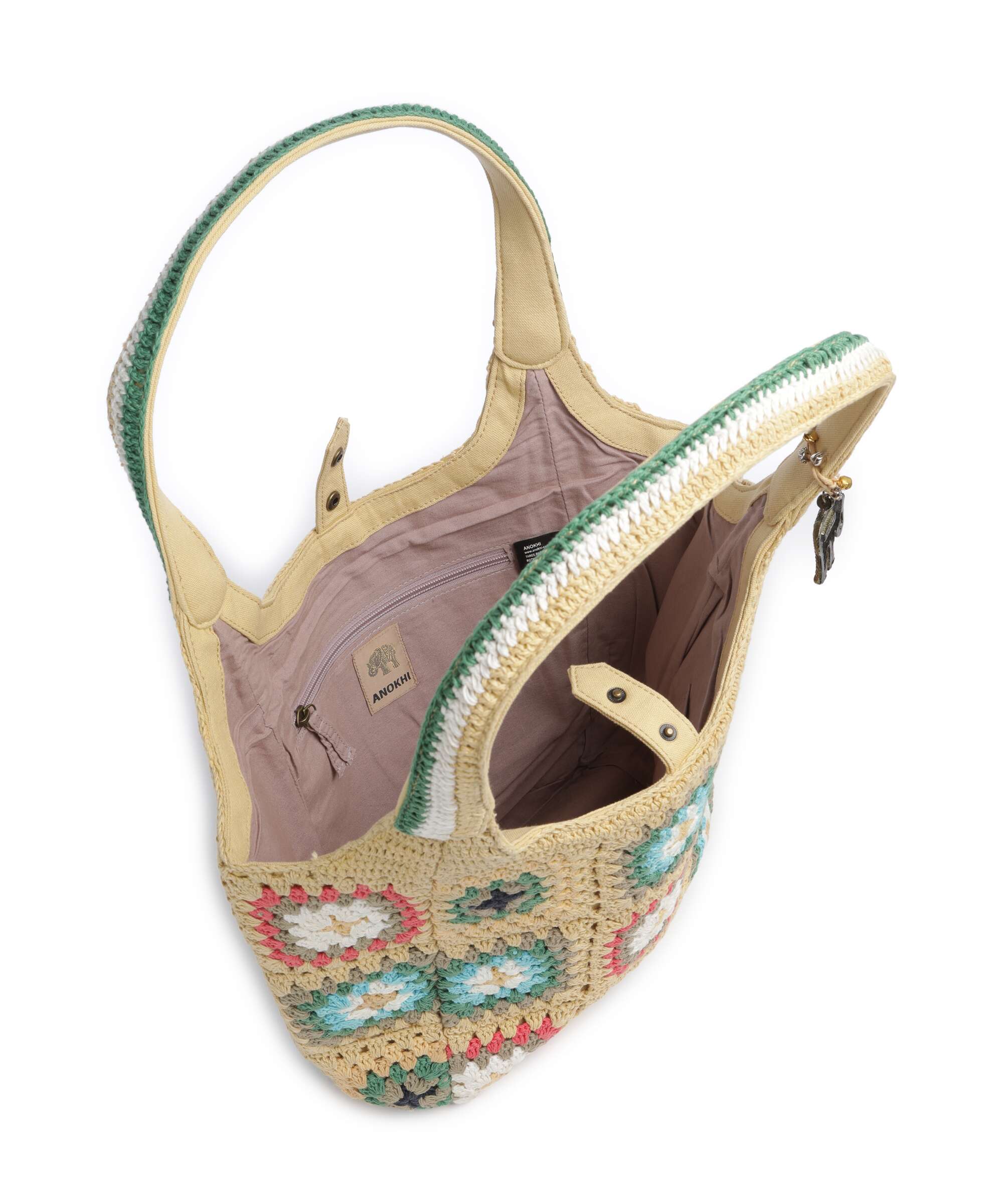Anokhi Tote bag beige