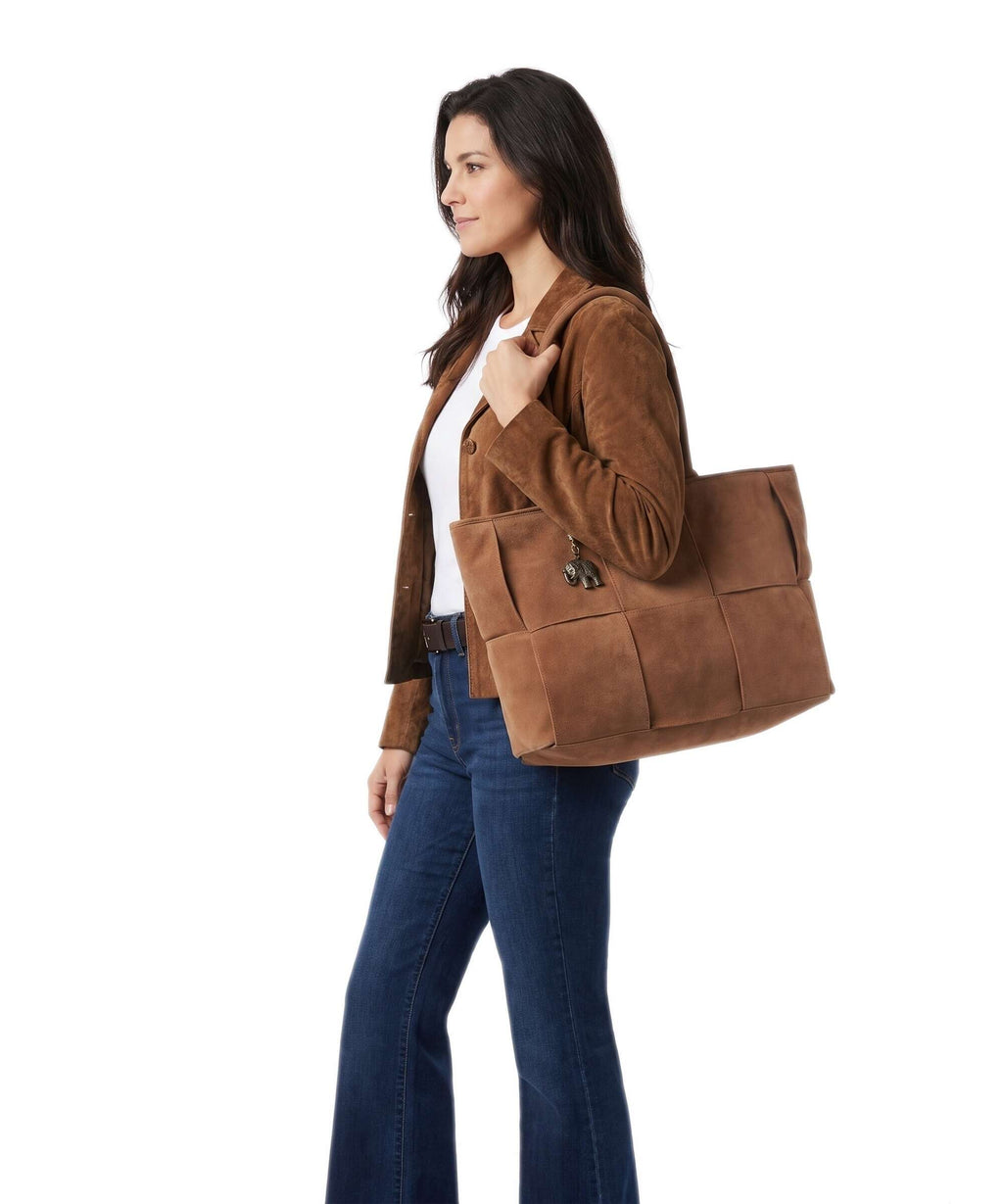 Anokhi Tote bag tan