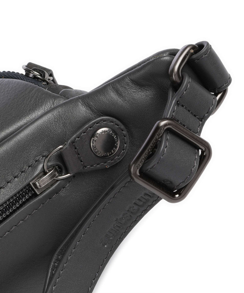 Aunts & Uncles Heavenly Meadow Good Karma Belt bag blue graphite