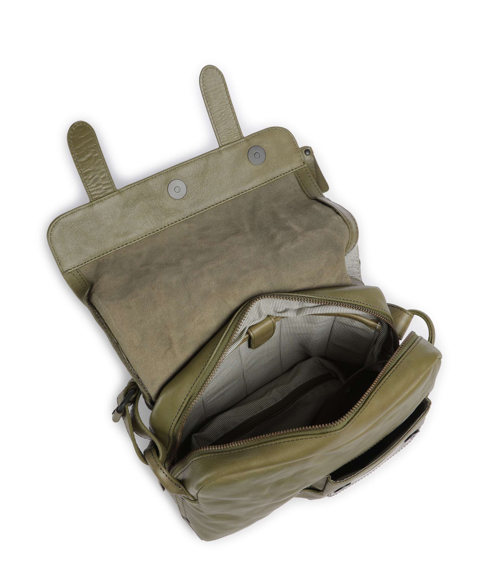 Aunts & Uncles Grandma's Luxury Club Miss Applepie Crossbody bag olive branch