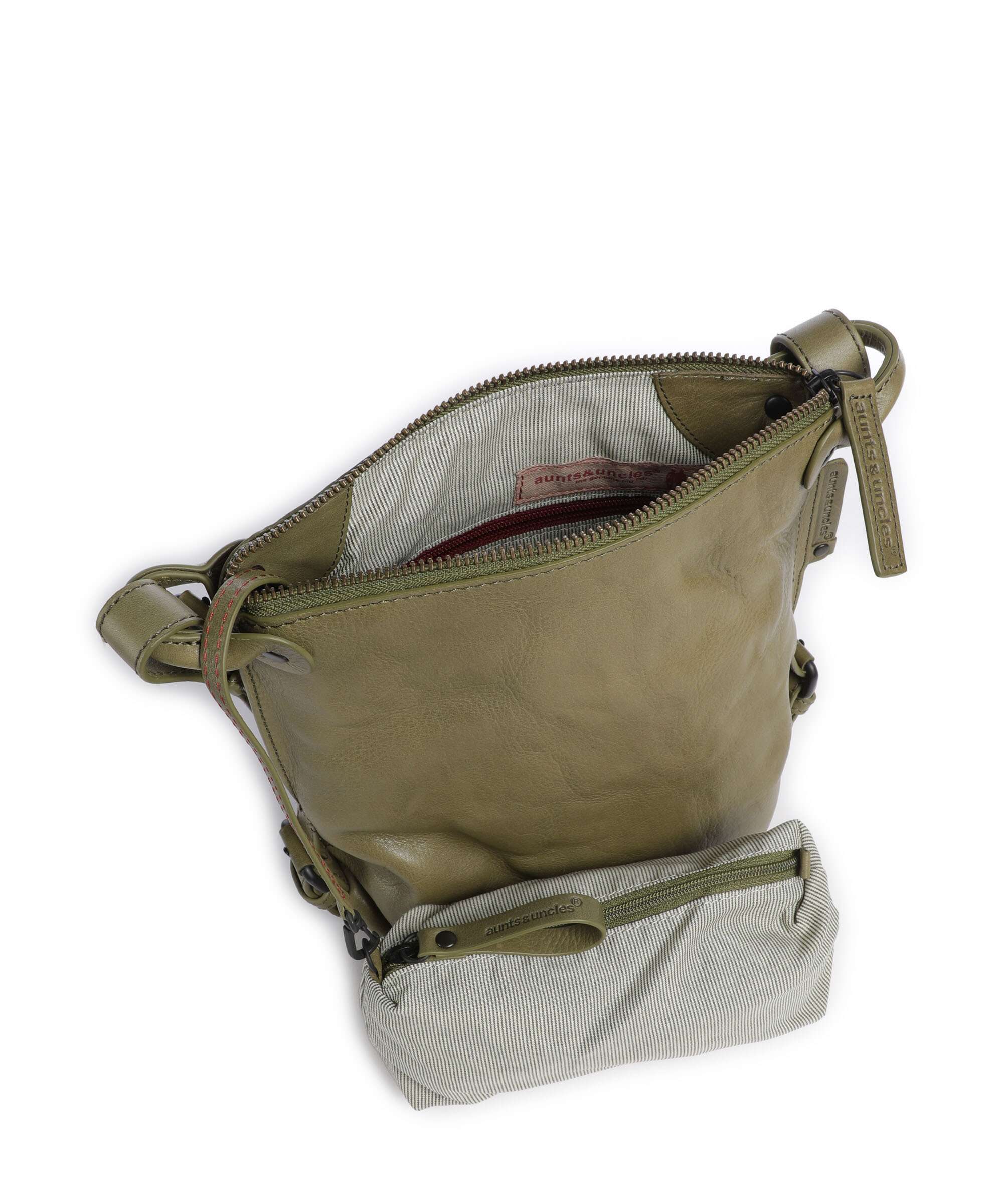 Aunts & Uncles Grandma's Luxury Club Mrs. Chocolate Cookie Crossbody bag olive branch
