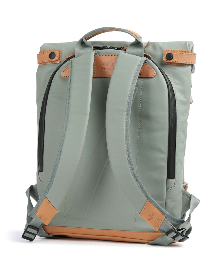 Aunts & Uncles Japan Yokohama Rolltop backpack sage green