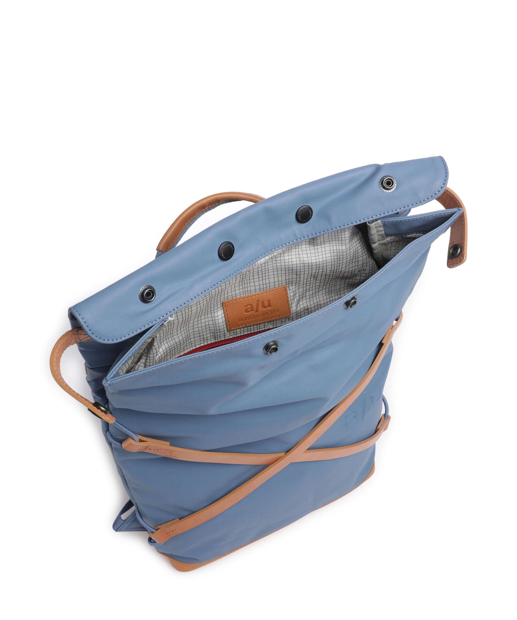 Aunts & Uncles Japan Yokohama Rolltop backpack blue jeans