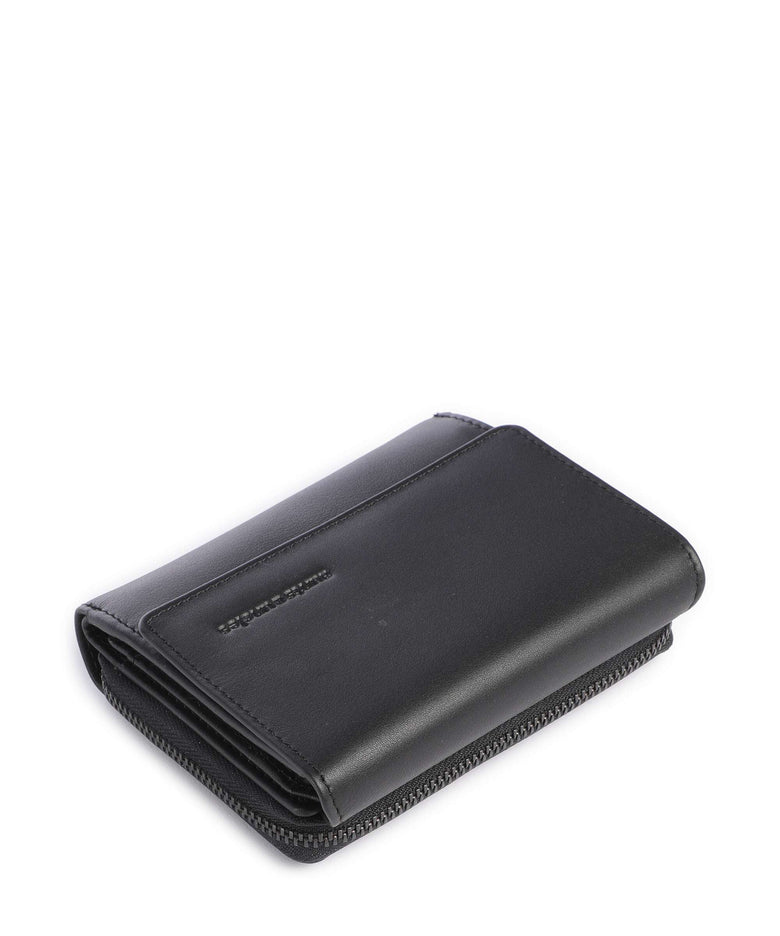 Aunts & Uncles Jamie's Orchard Myrtle Wallet jet black