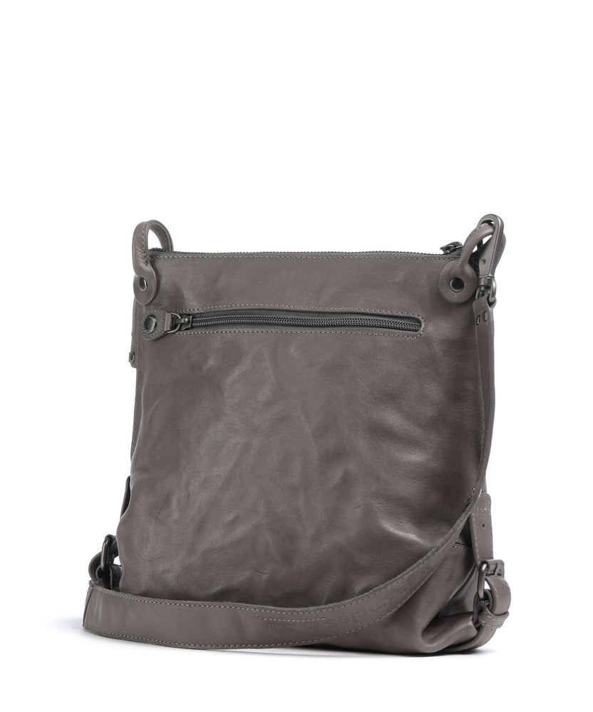 Aunts & Uncles Grandma's Luxury Club Mrs. Raisin Cookie Crossbody bag oyster grey