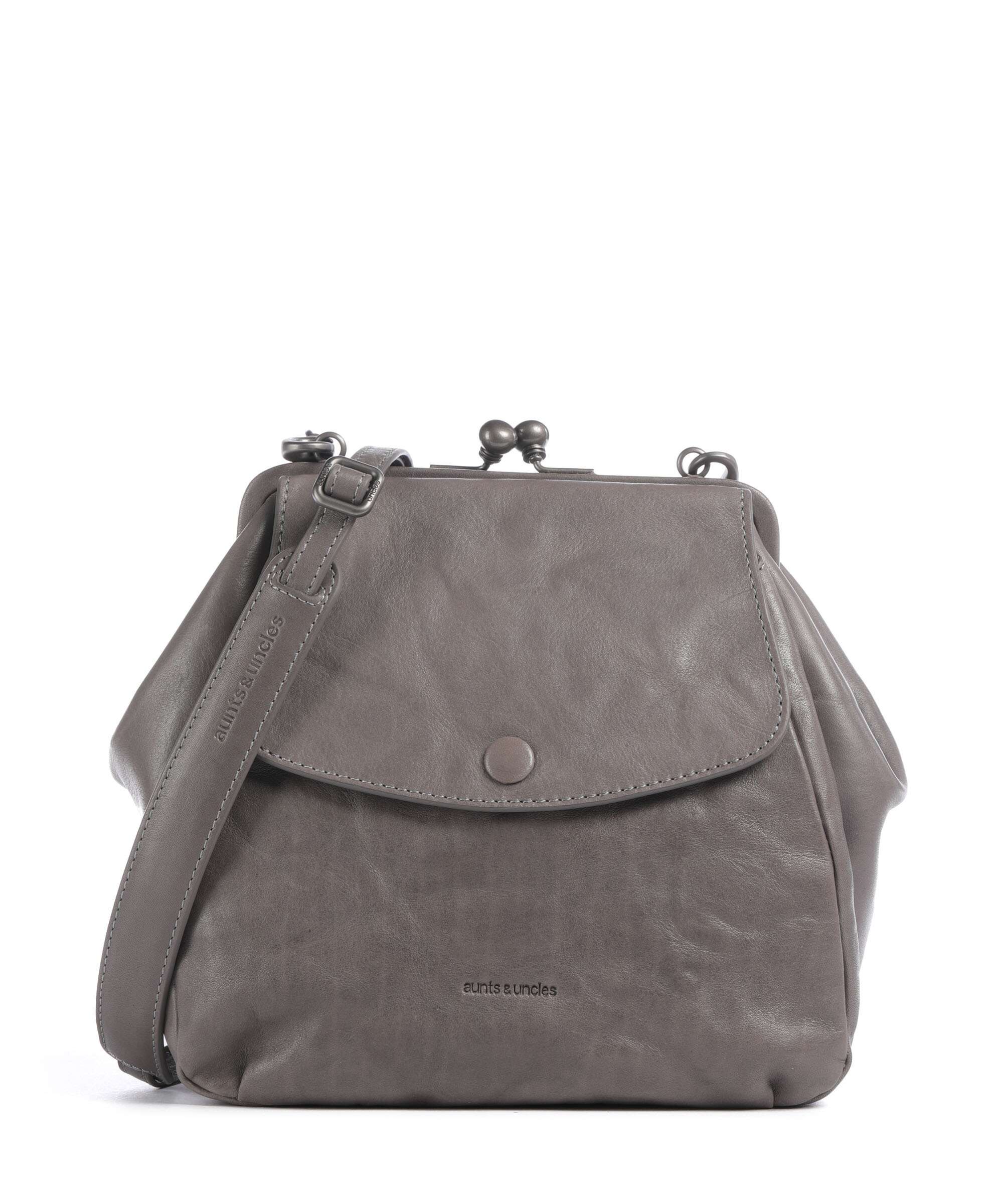 Aunts & Uncles Grandma's Luxury Club Mrs. Cake Pop Crossbody bag oyster grey