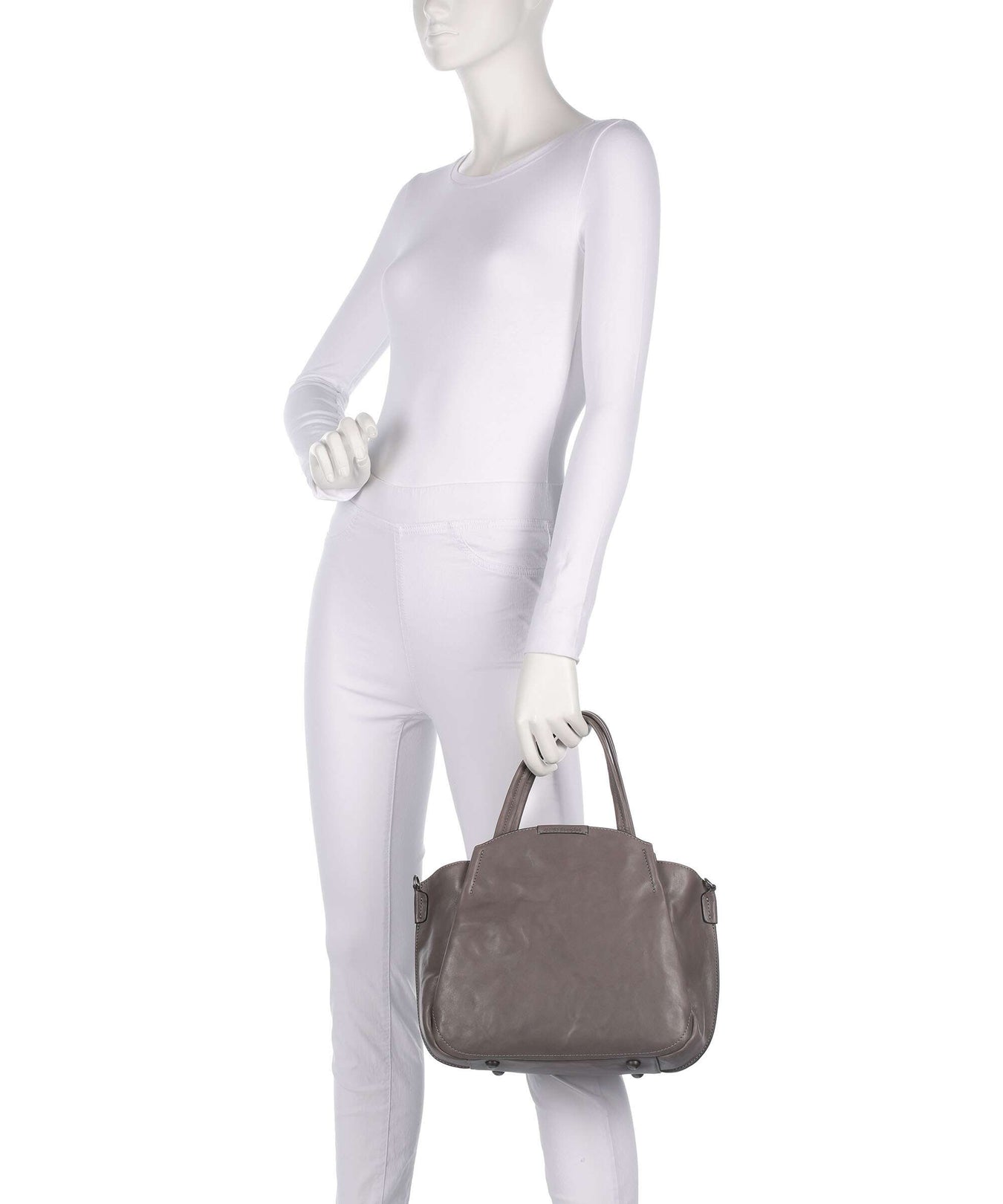 Aunts & Uncles Grandma's Luxury Club Mrs. Chiffon Pie Handbag oyster grey