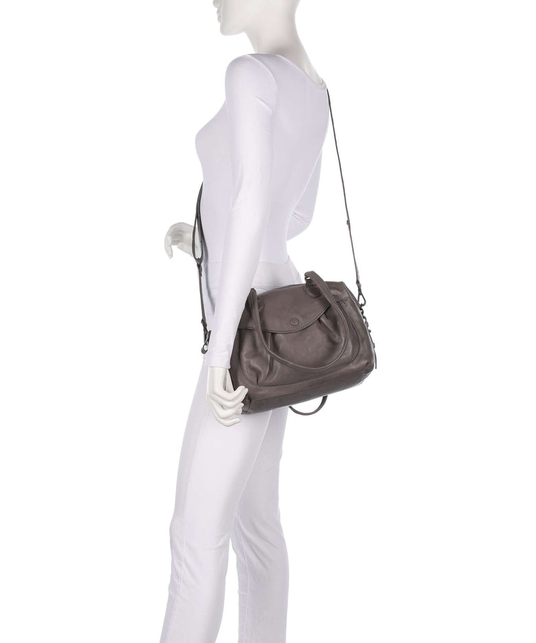 Aunts & Uncles Grandma's Luxury Club Mrs. Churro Shoulder bag oyster grey