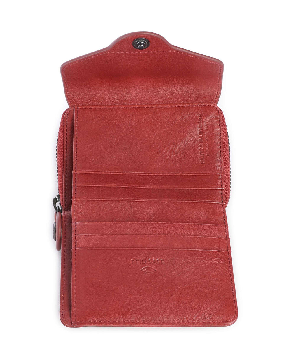 Aunts & Uncles Grandma's Luxury Club Judy RFID Wallet intense rust