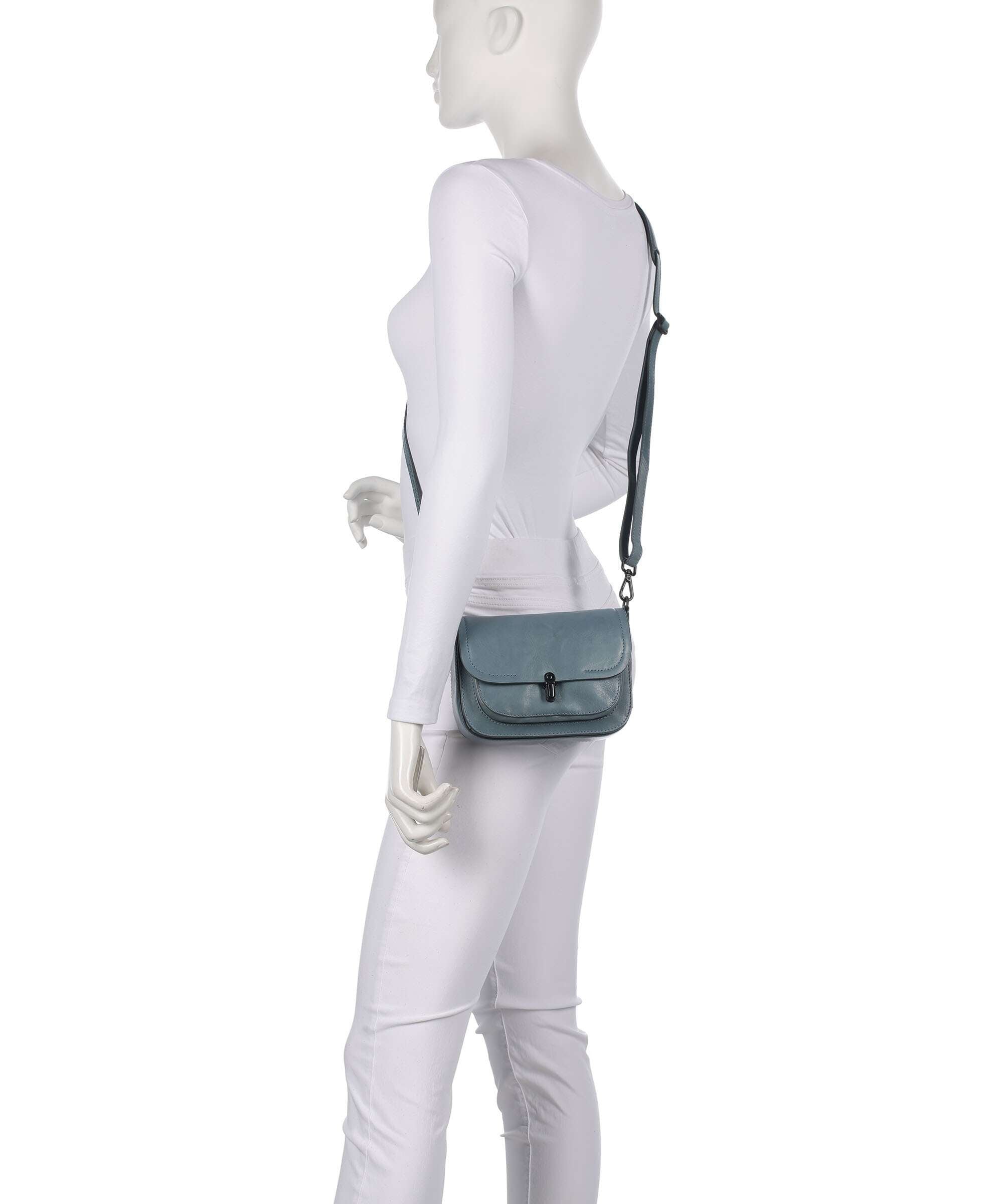 Aunts & Uncles Grandma's Luxury Club Mrs. Waffle Crossbody bag aegean blue