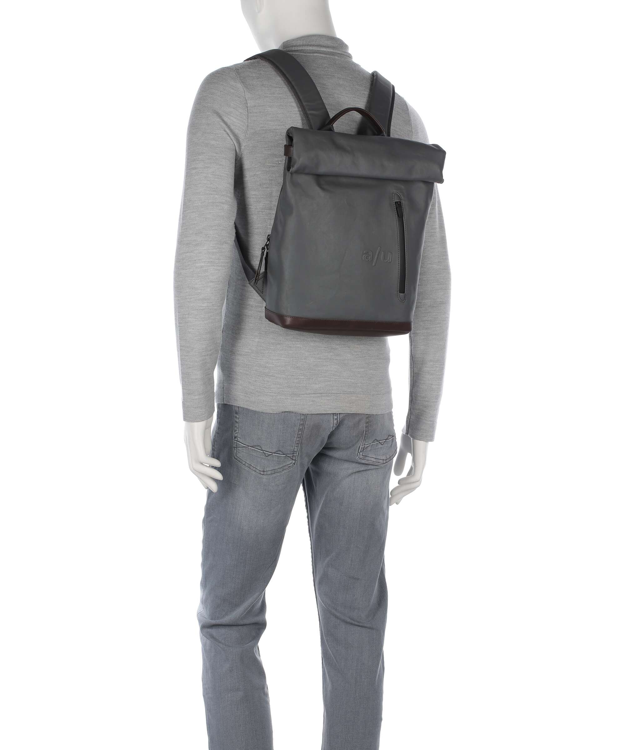 Aunts & Uncles Japan Wakayama Rolltop backpack pewter