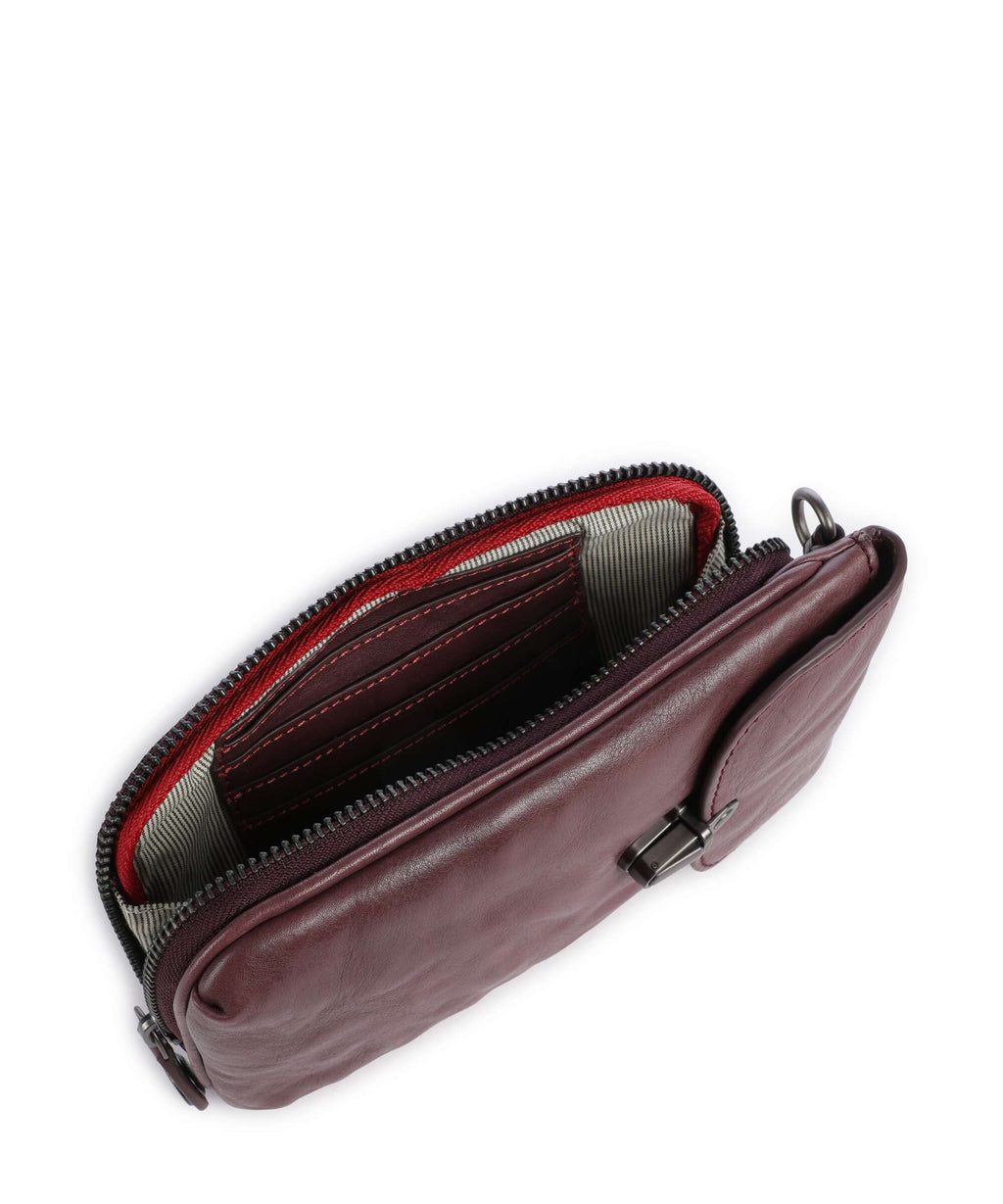Aunts & Uncles Grandma's Luxury Club Mrs. Lemon Twist Phone bag dark cherry
