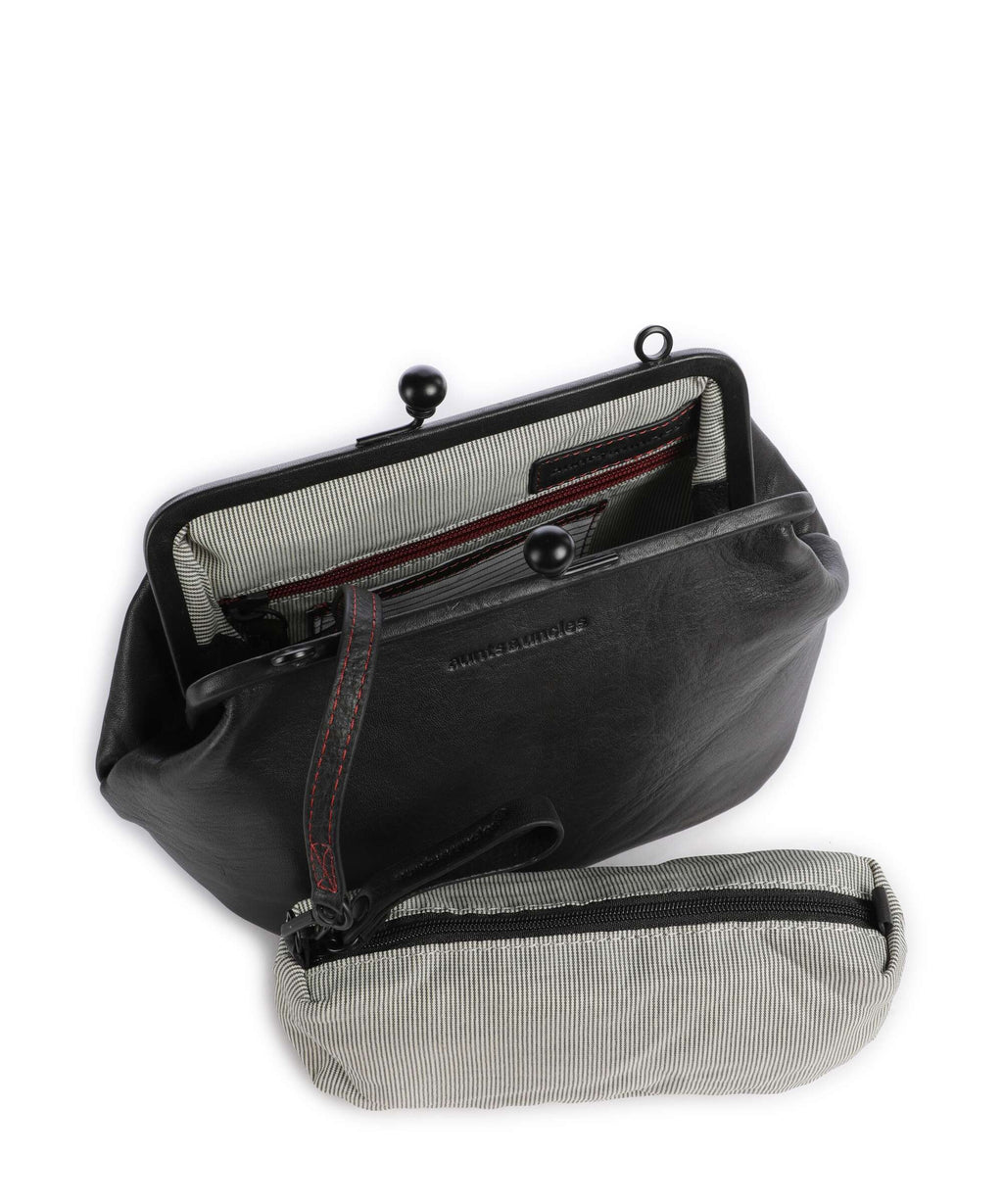 Aunts & Uncles Grandma's Luxury Club Mrs. Pizzelle Crossbody bag black smoke