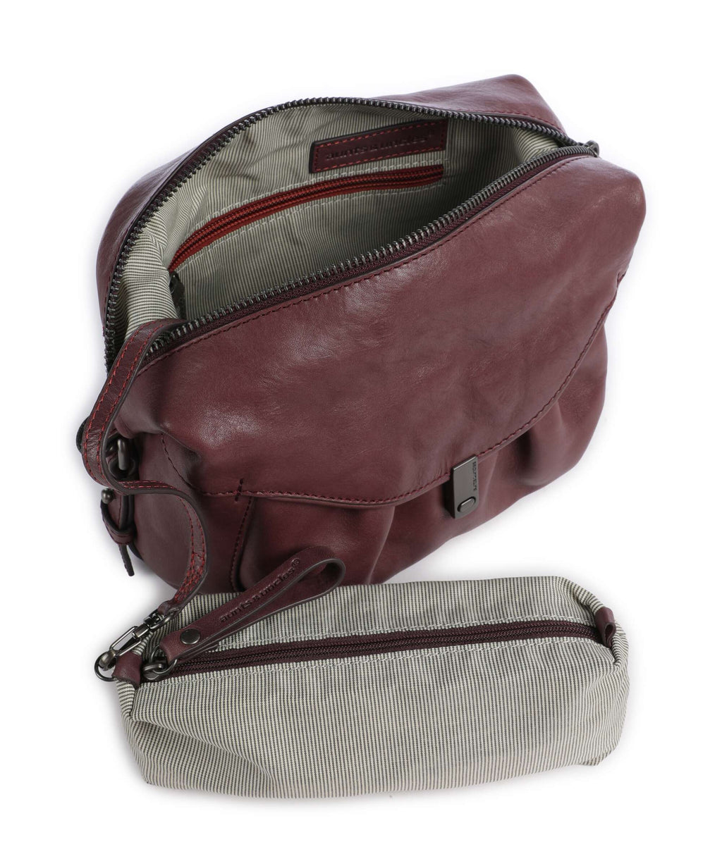 Aunts & Uncles Grandma's Luxury Club Mrs. Cannoli Crossbody bag dark cherry