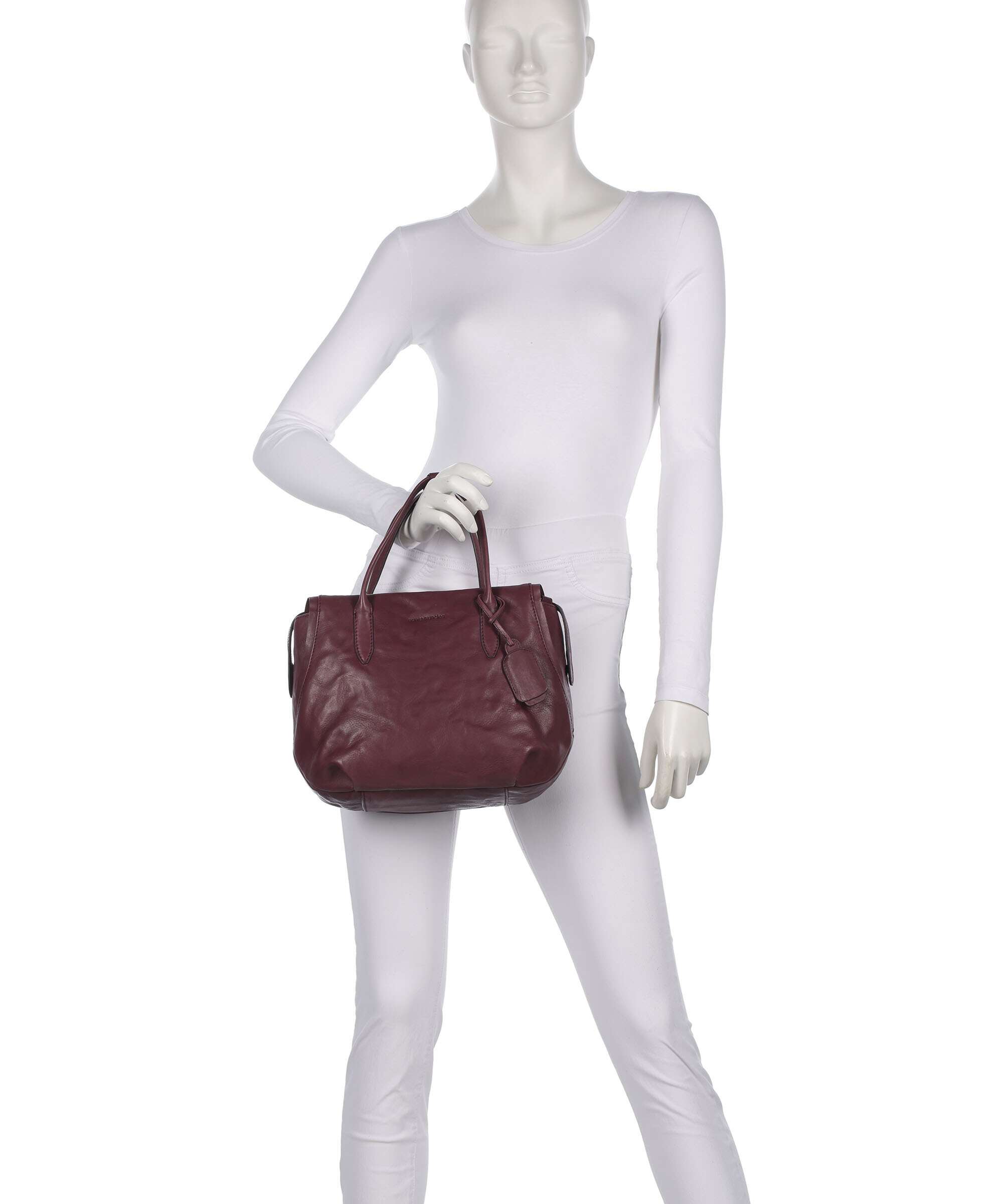 Aunts & Uncles Grandma's Luxury Club Mrs. Profiterole Handbag dark cherry
