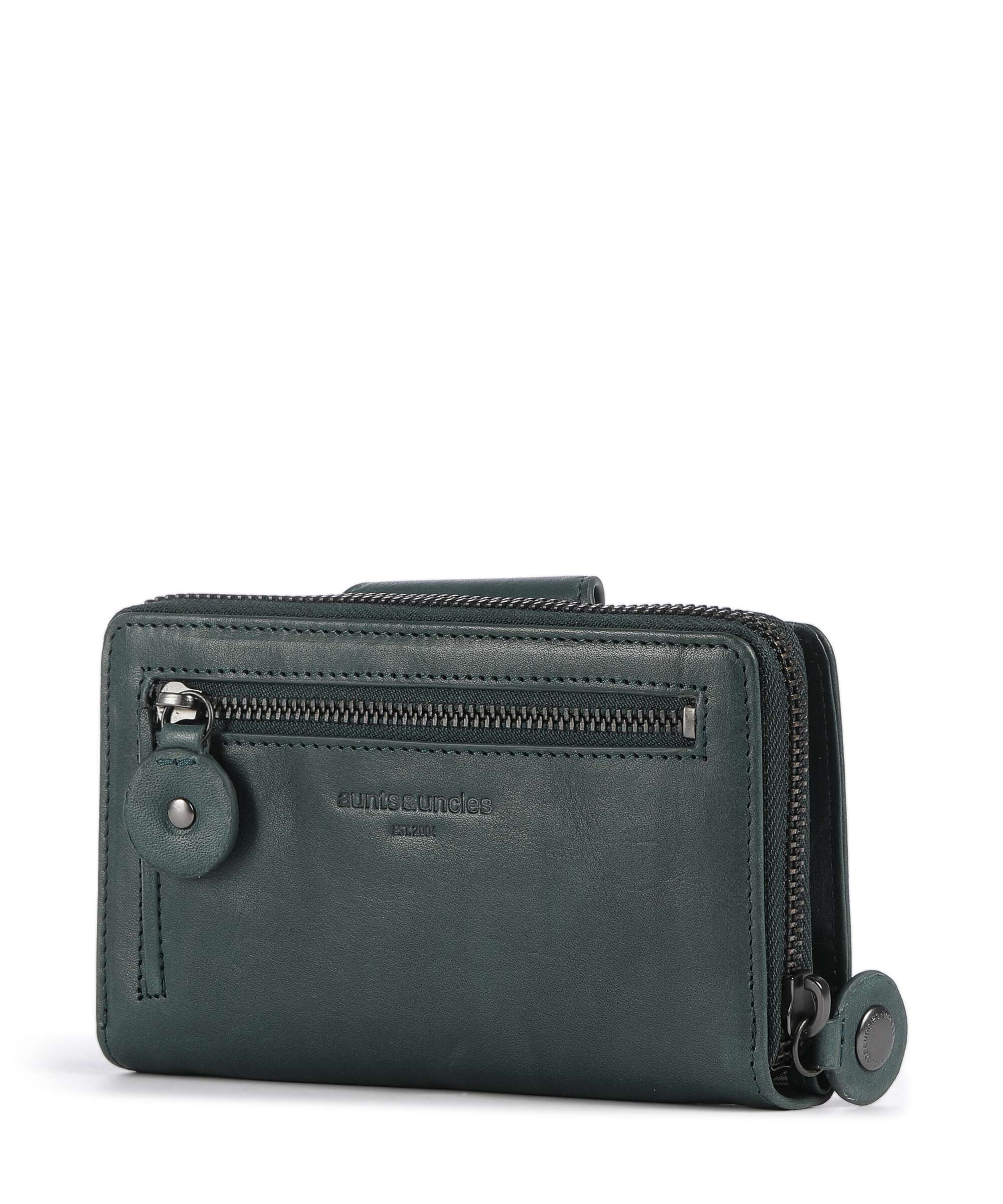 Aunts & Uncles Grandma's Luxury Club Francis Wallet green jewel