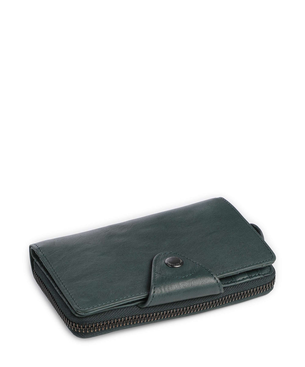 Aunts & Uncles Grandma's Luxury Club Francis Wallet green jewel