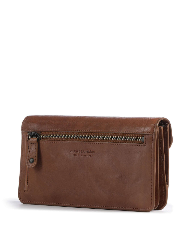 Aunts & Uncles Grandma's Luxury Club Mabel Wallet caramel