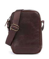 Buckle & Seam Crazy Horse Runner Crossbody bag brown