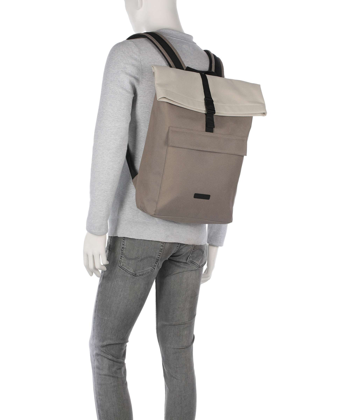 Ucon Acrobatics Original Jannik Medium Rolltop backpack dark sand/light sand