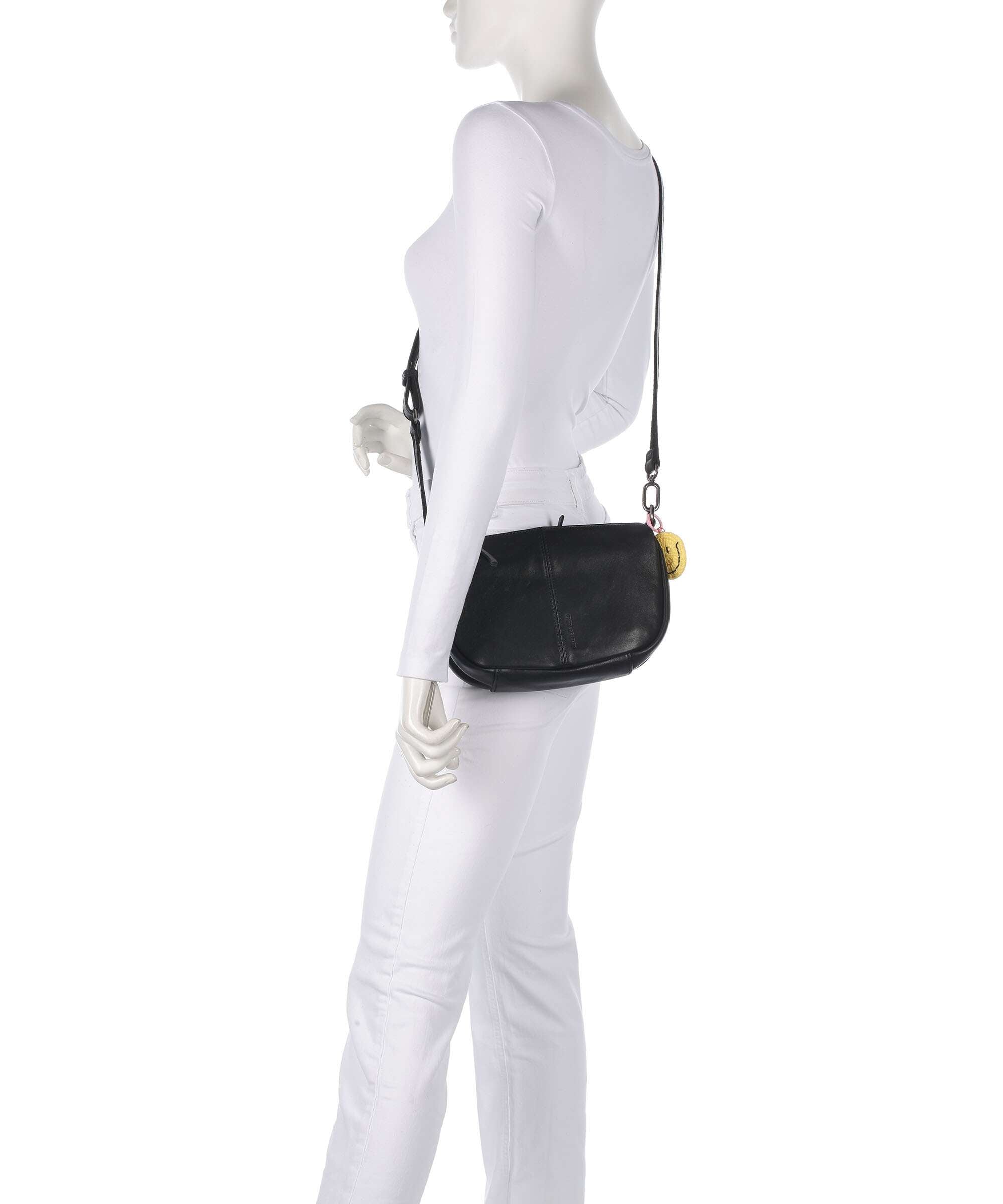 FredsBruder Take A Smile Crossbody bag black