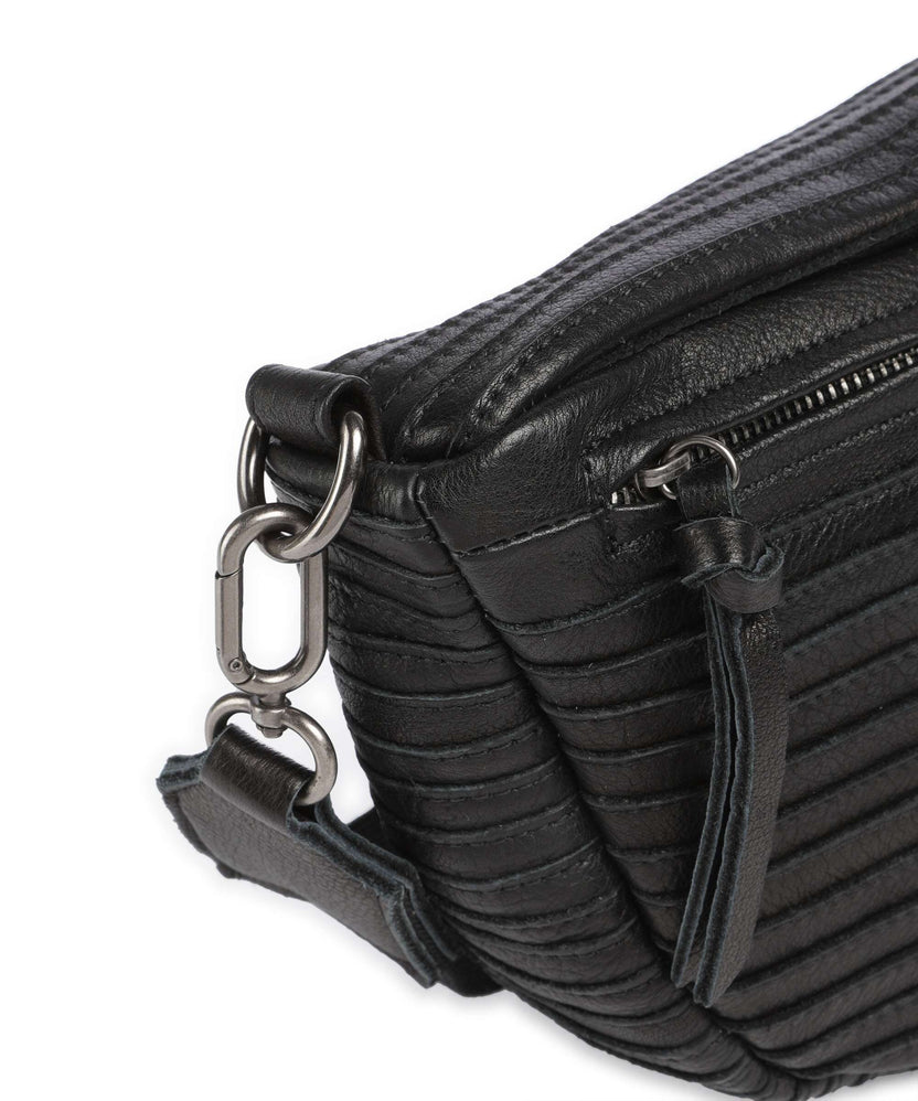 FredsBruder Check My Bag mini Crossbody bag black