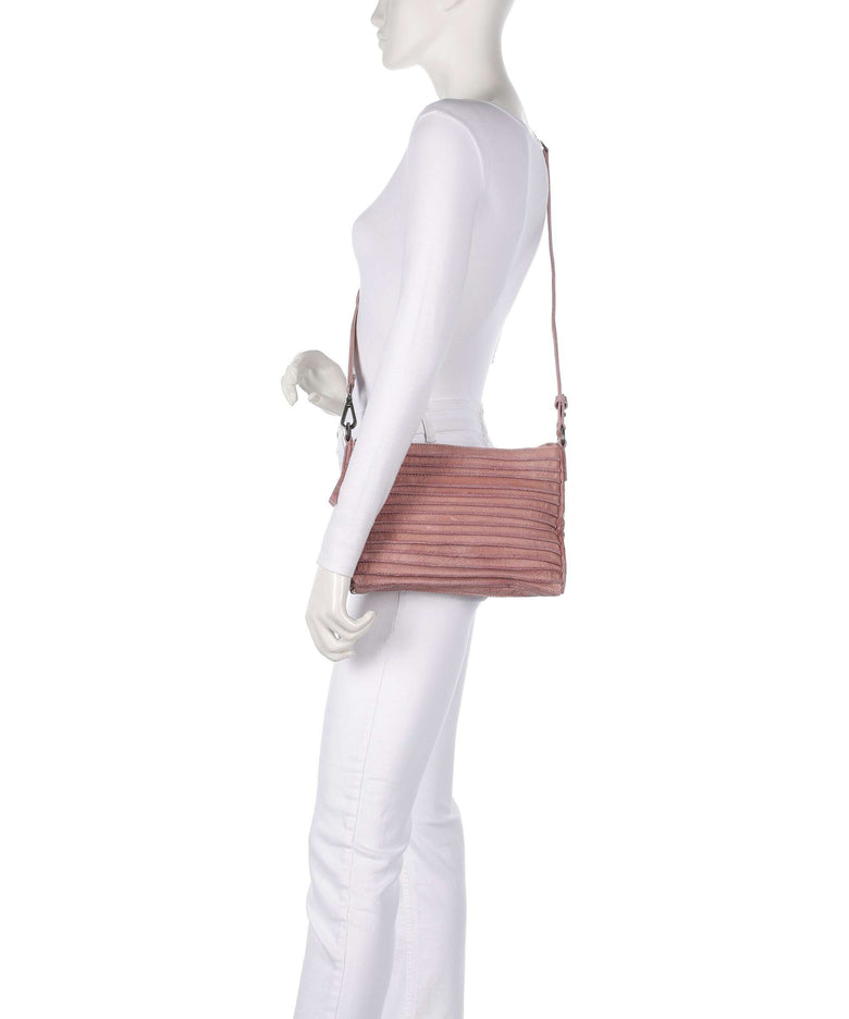 FredsBruder Bestseller Riffel Hobo bag powder rose