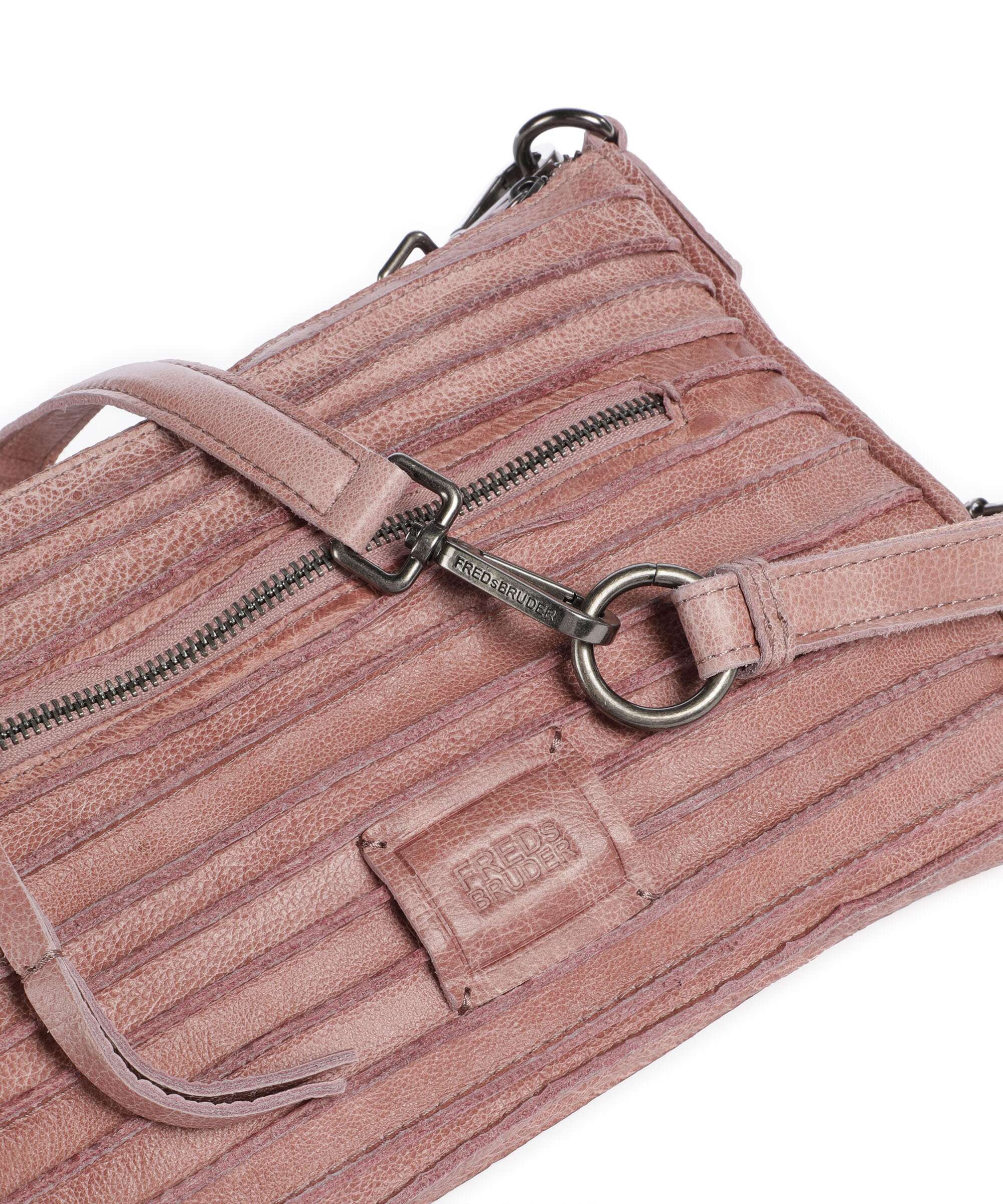 FredsBruder Bestseller Riffel Hobo bag powder rose