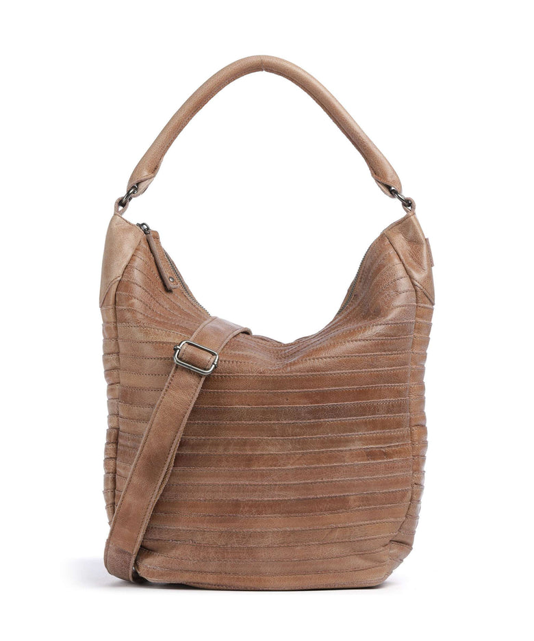 FredsBruder Bestseller Collection Gürteltier S Hobo bag caramel