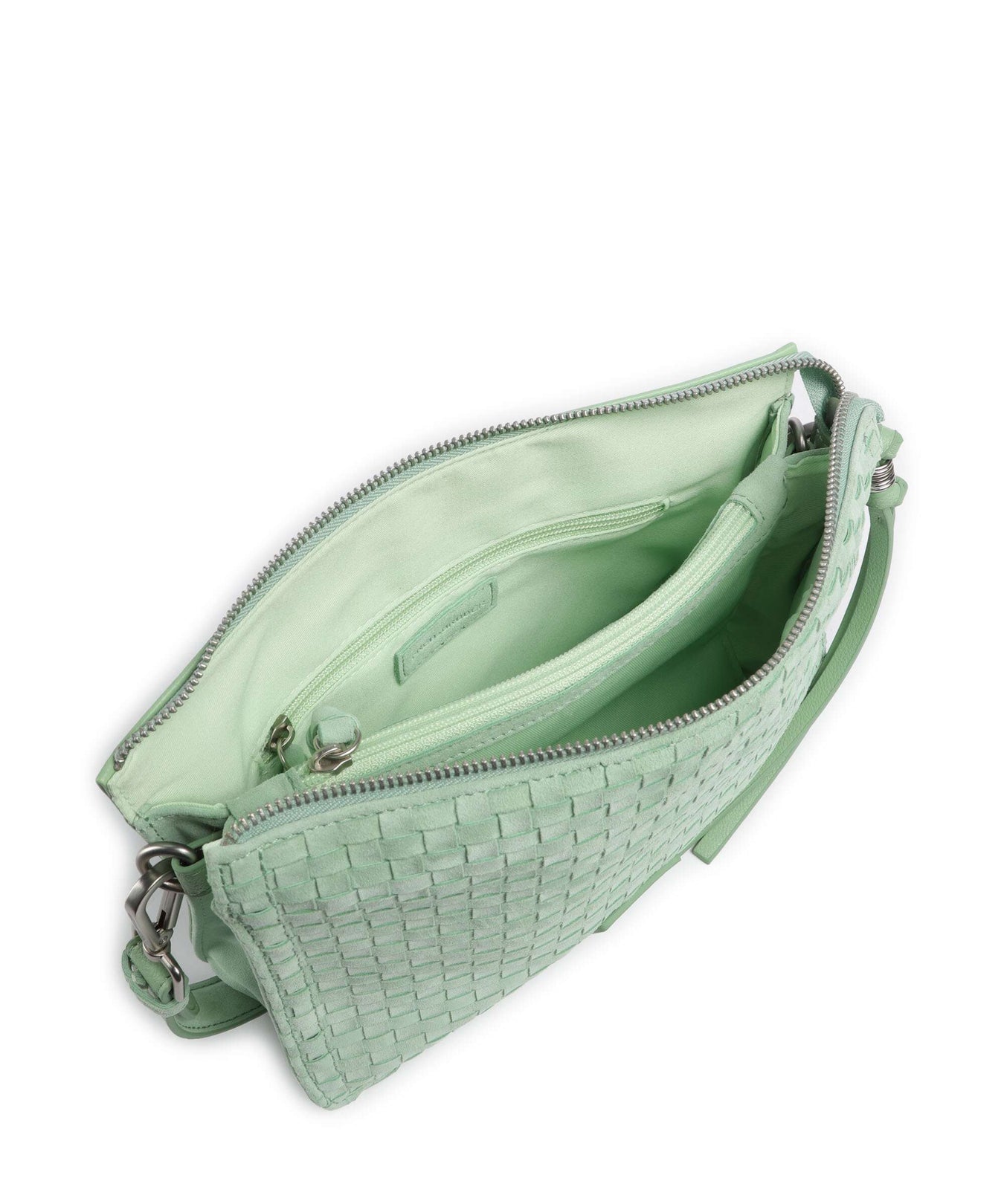 FredsBruder Weave Harmony Shoulder bag fresh mint