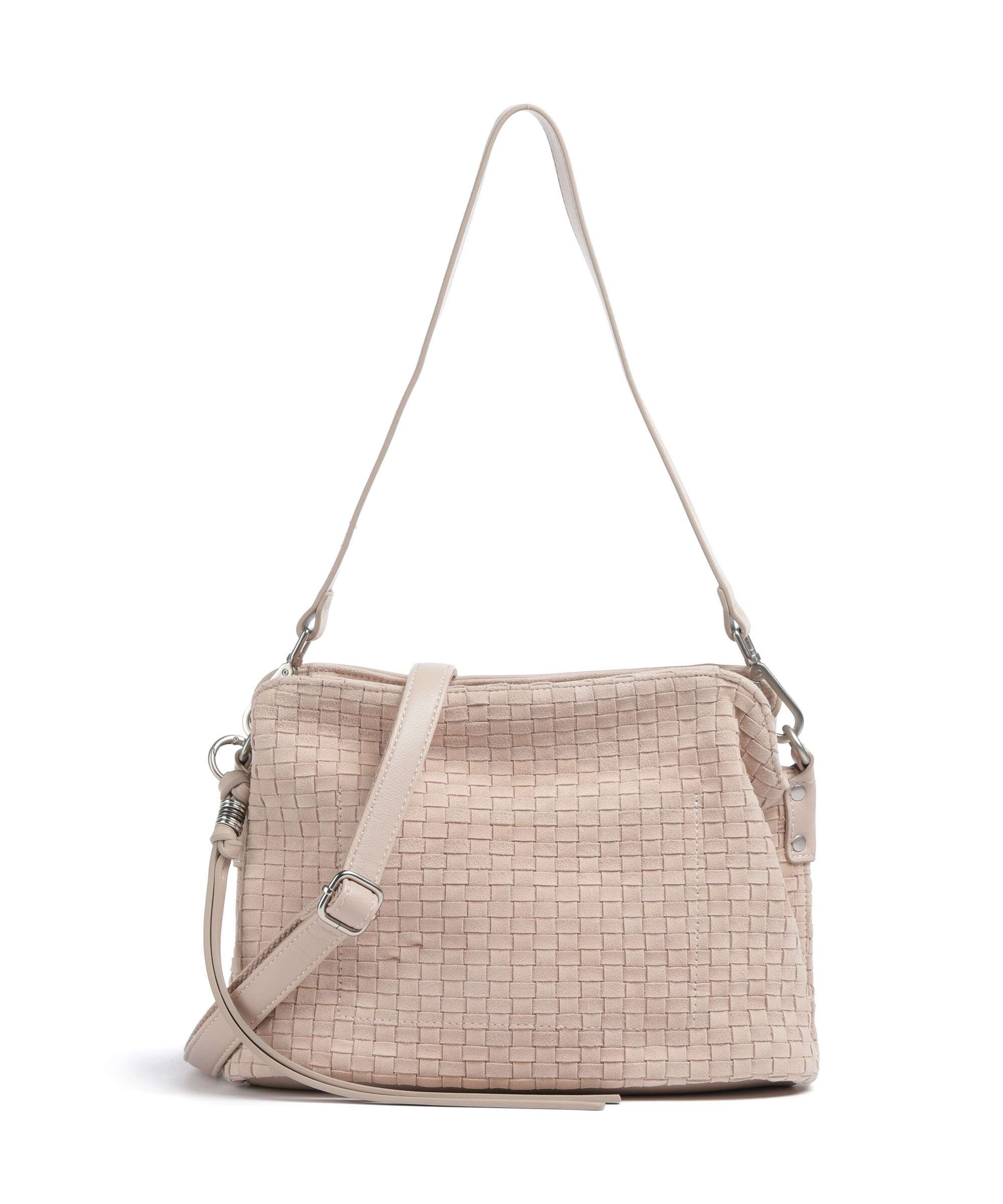 FredsBruder Weave Harmony Midi Shoulder bag stone