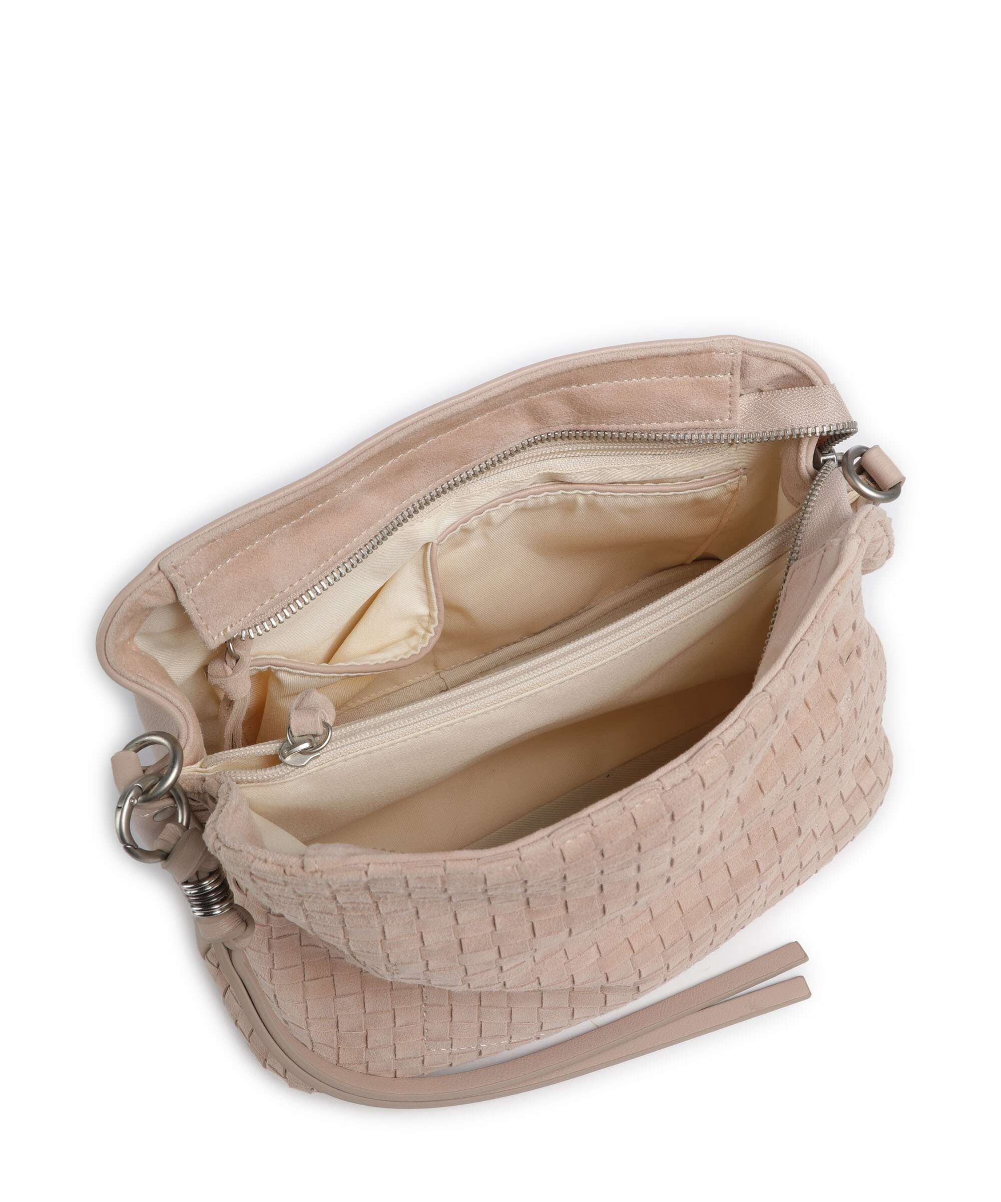 FredsBruder Weave Harmony Midi Shoulder bag stone