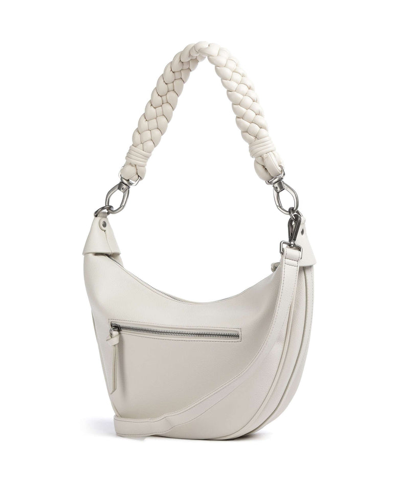 FredsBruder Good Vibes Only Hobo bag oat milk