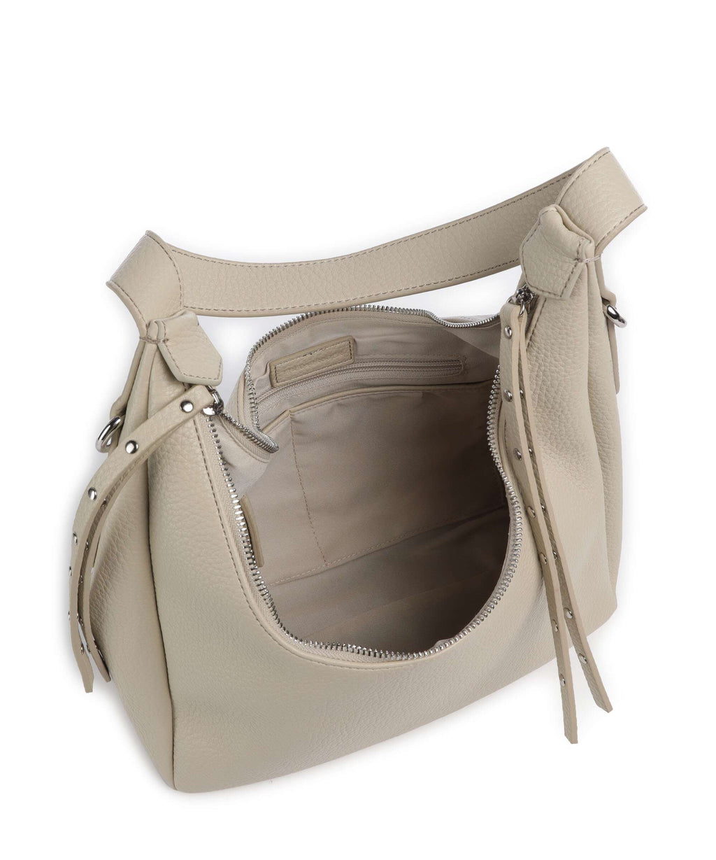 FredsBruder Feel Wild Midi Hobo bag stone