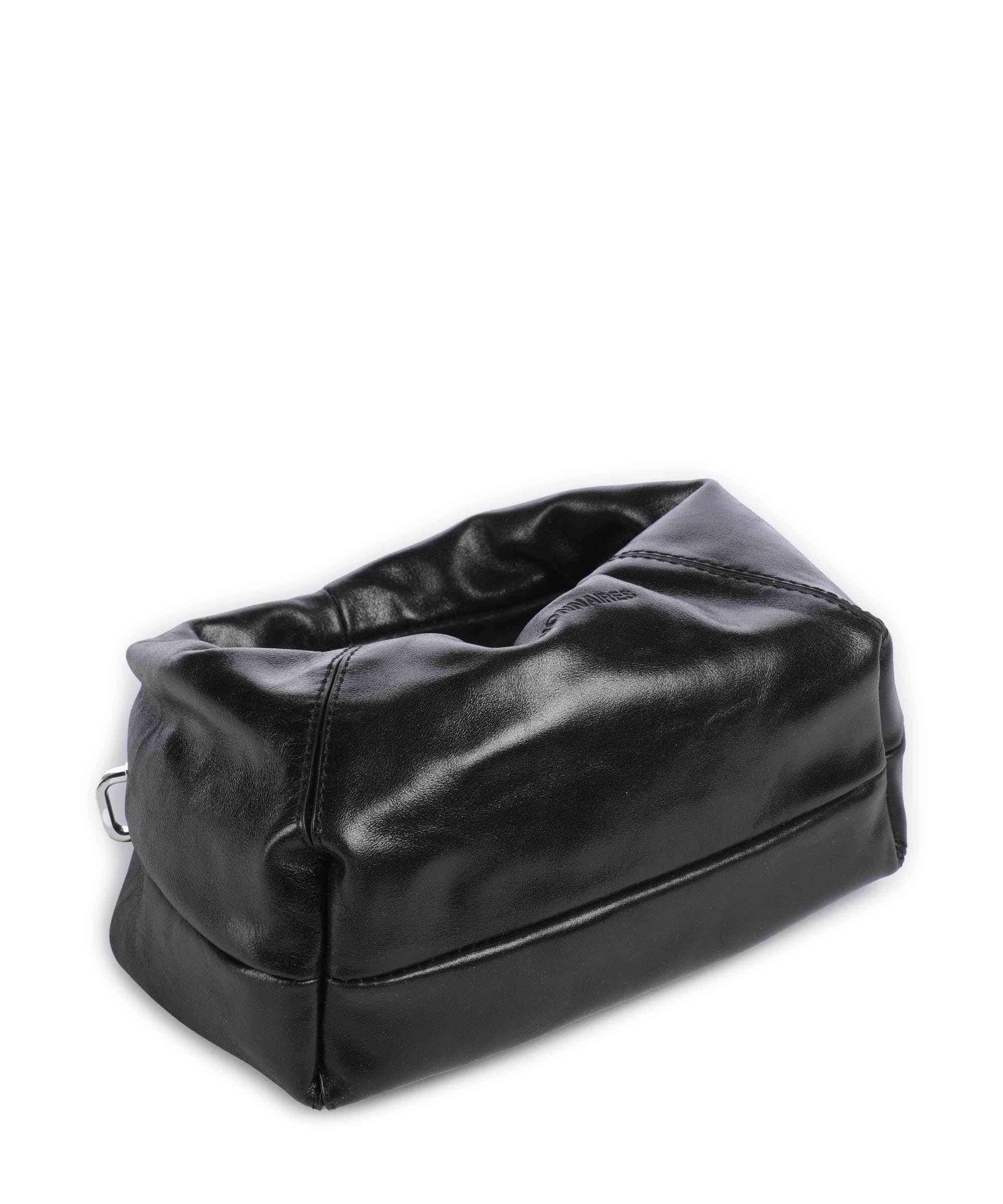 Les Visionnaires Greta Icon Crikle Mini Handbag black