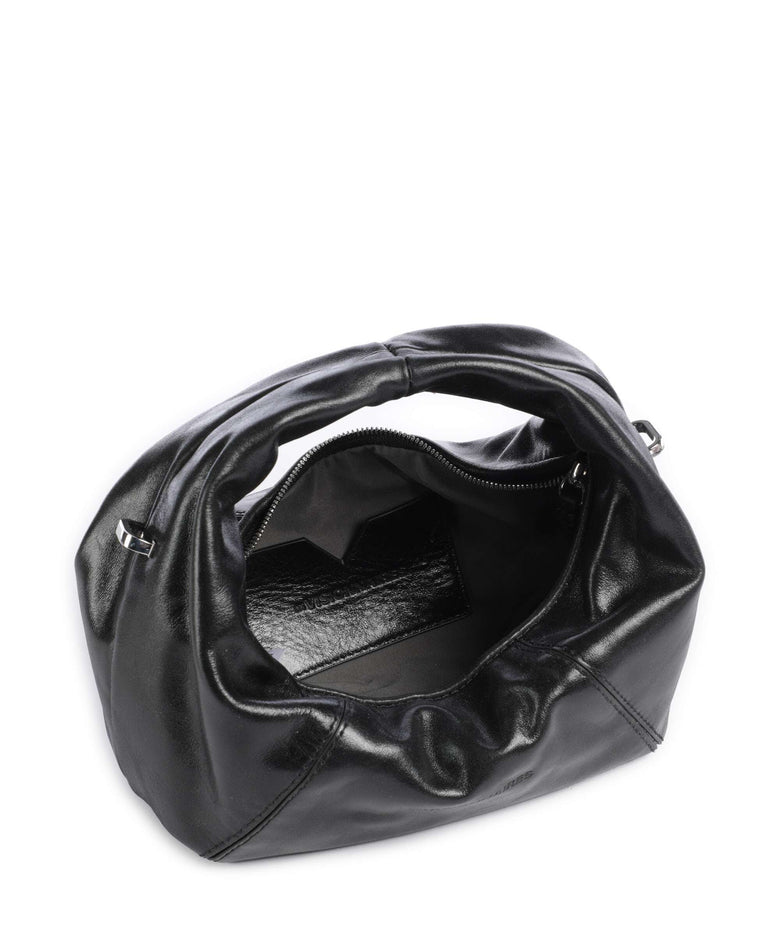 Les Visionnaires Greta Icon Crikle Mini Handbag black