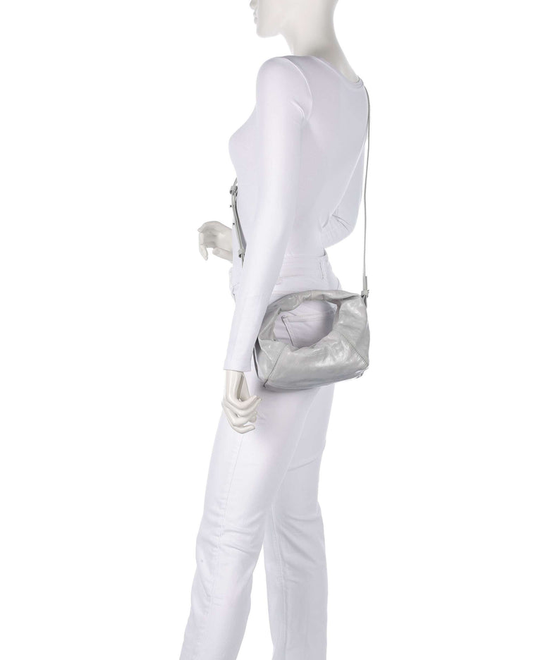 Les Visionnaires Greta Icon Crikle Mini Handbag glacier grey