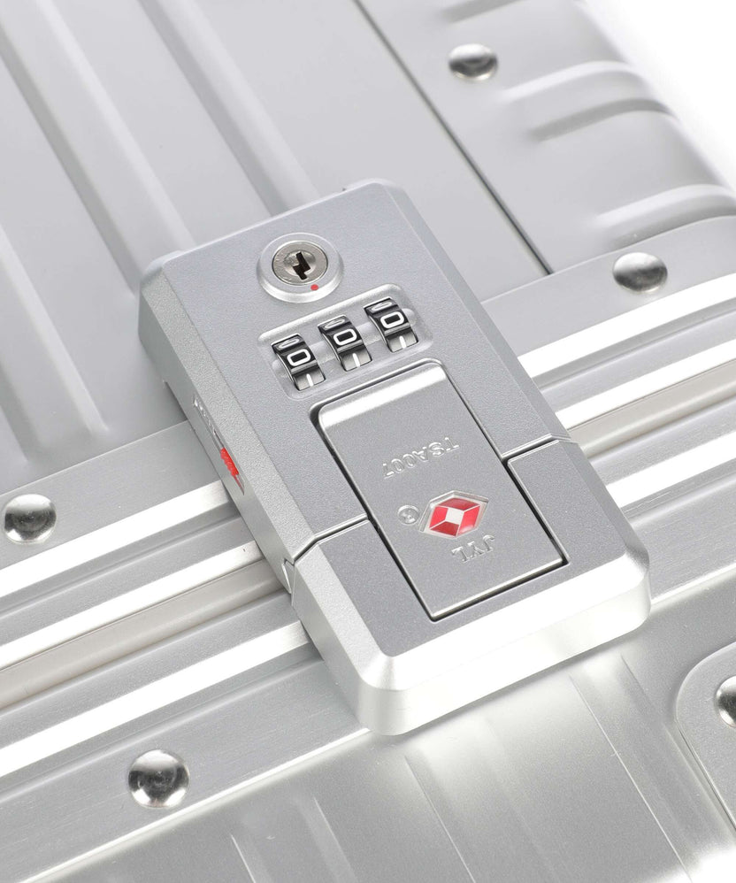 Aleon Classic 17 Deluxe Spinner (4 wheels) platinum