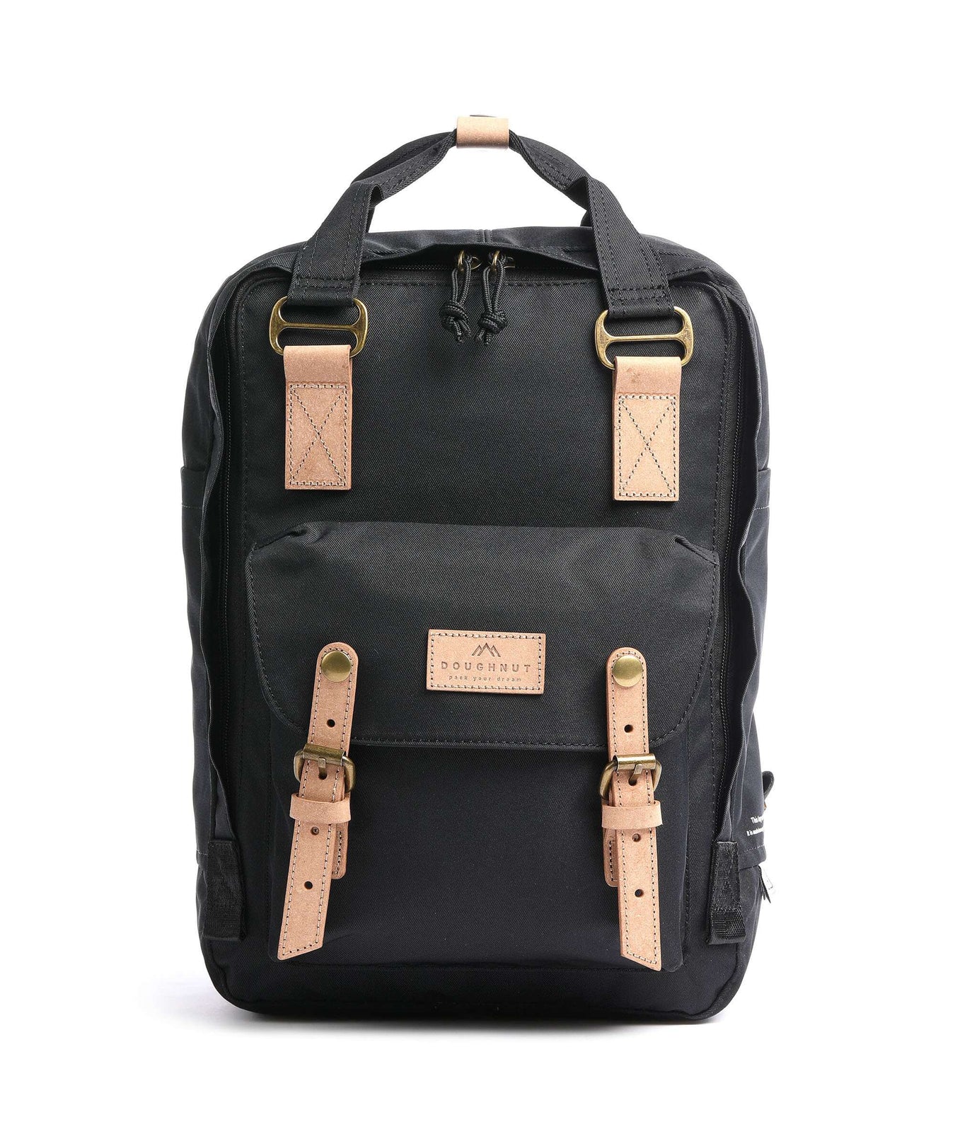 Doughnut Reborn Macaroon Backpack black