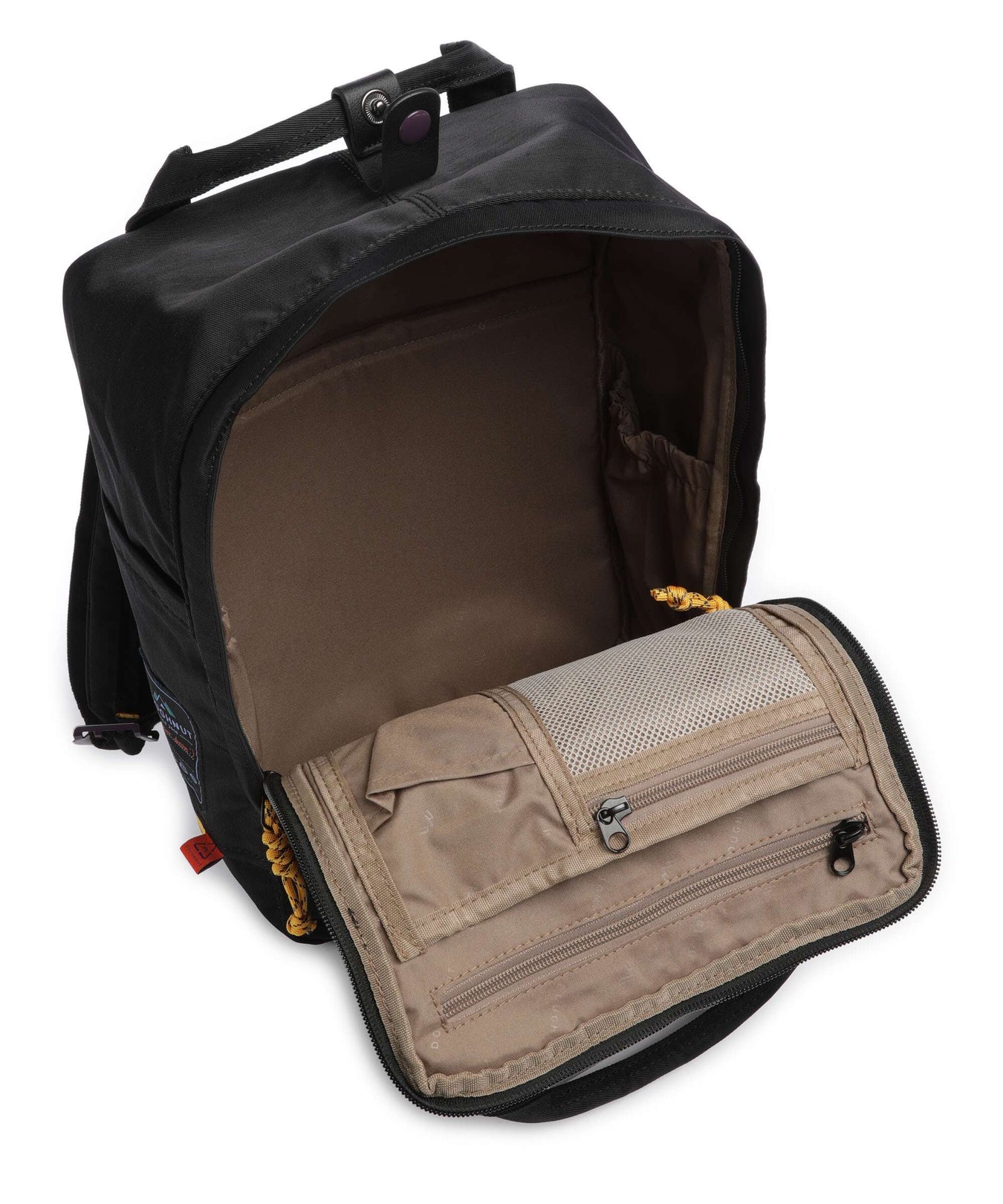 Doughnut Happy Camper Macaroon Backpack black