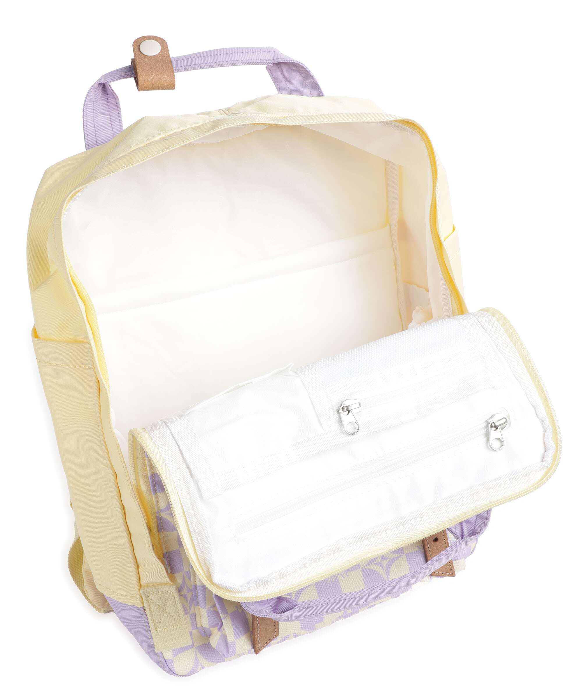Doughnut Kaleido Macaroon Backpack buttery checked