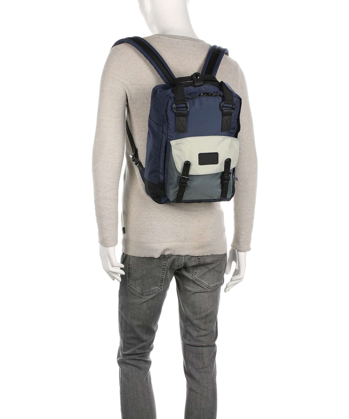 Doughnut Kaleido Macaroon Backpack mushroom checked