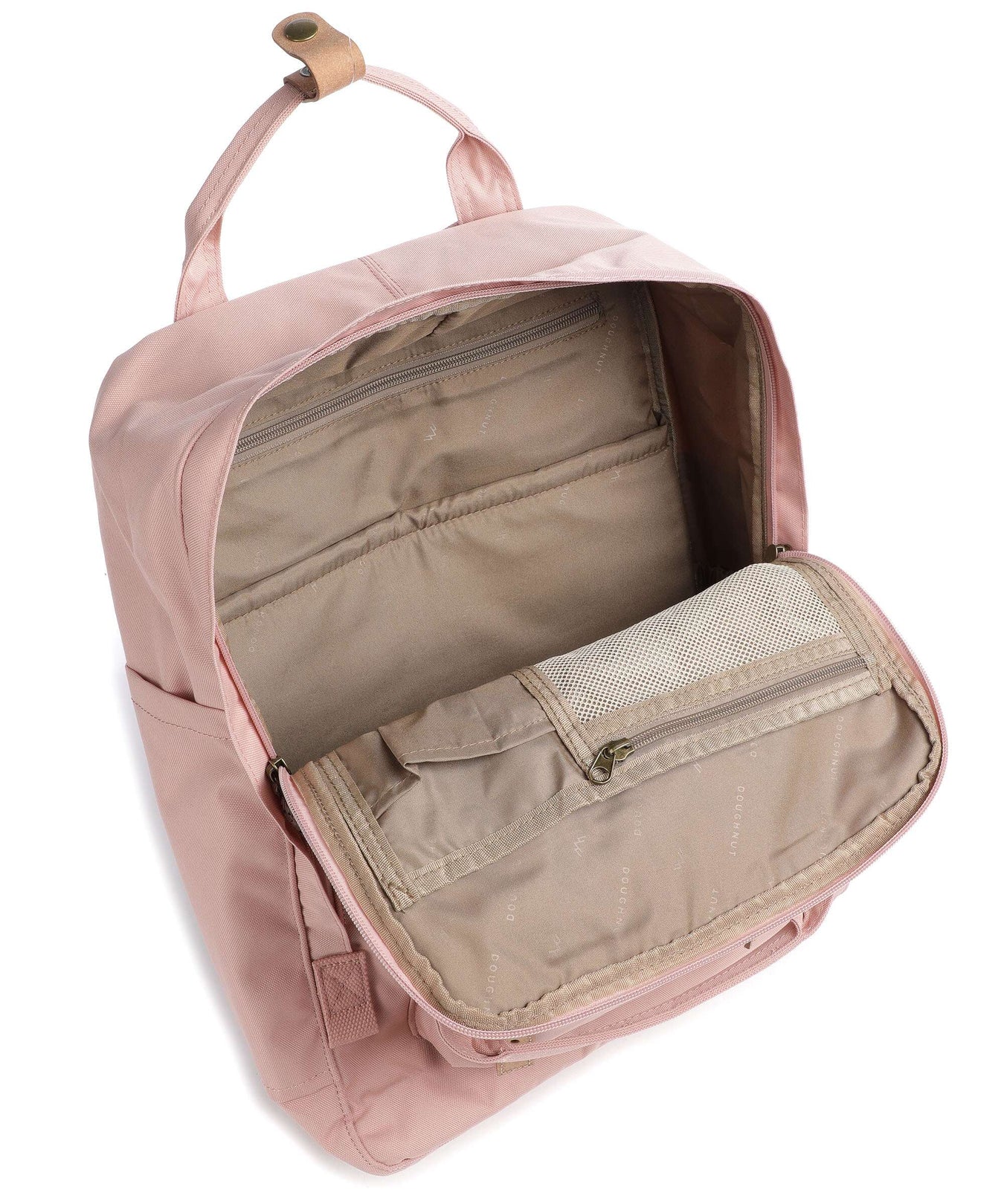 Doughnut Reborn Macaroon Large Backpack pink