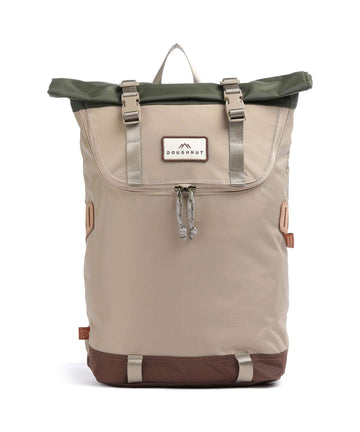 Doughnut Jungle Christopher Small Zaino roll-top beige