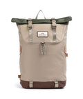 Doughnut Jungle Christopher Small Rolltop backpack beige