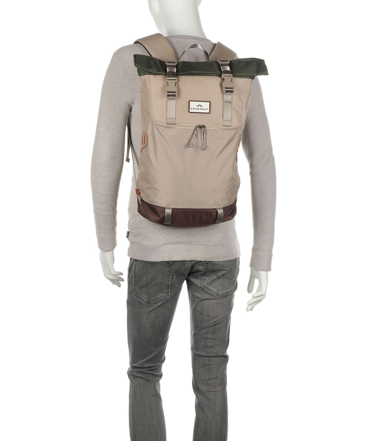 Doughnut Jungle Christopher Rolltop backpack navy