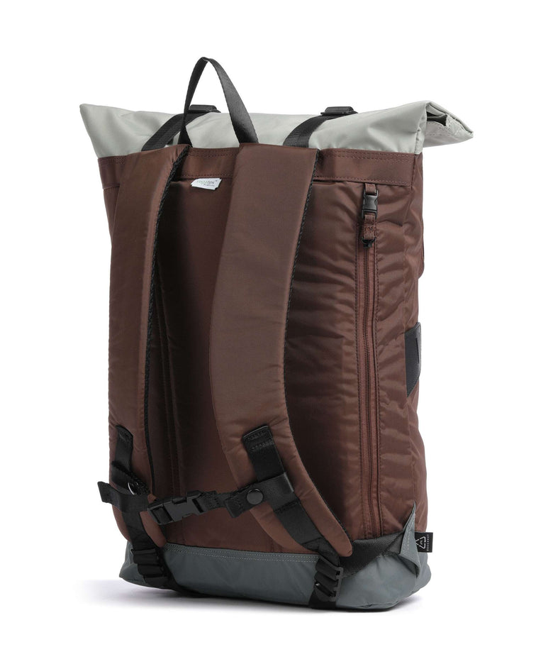 Doughnut Go Wild Christopher Rolltop backpack grey/brown