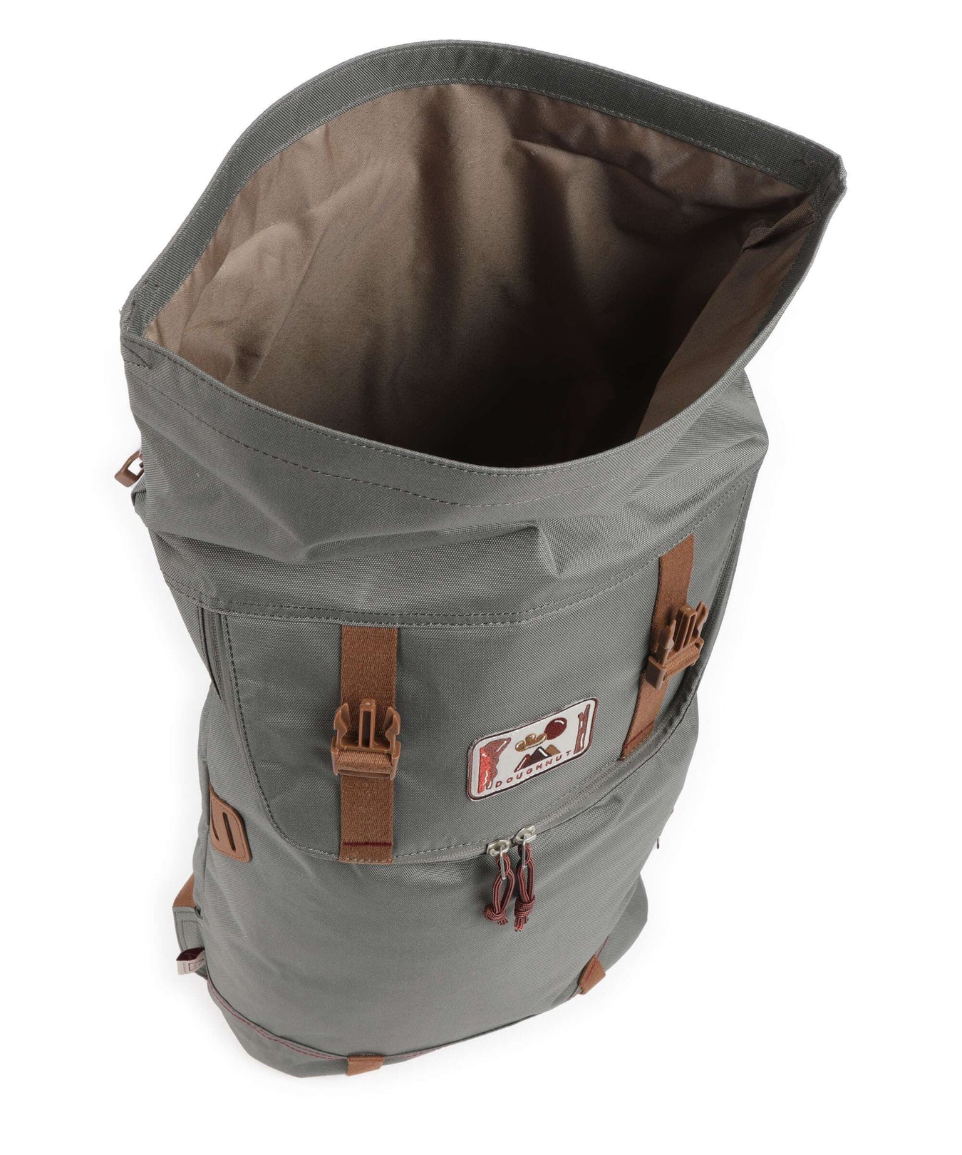 Doughnut Dreamwalker Christopher Rolltop backpack grey