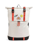 Doughnut The Dudes Christopher Dark Sac à dos roll-top beige