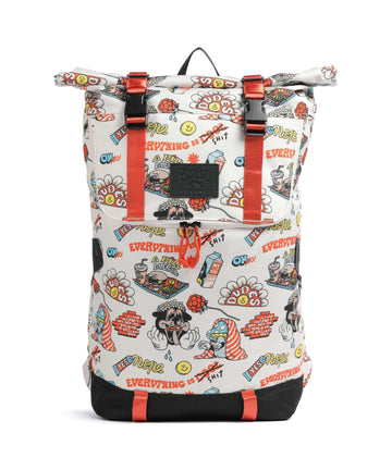 Doughnut The Dudes Christopher Dark Zaino roll-top print